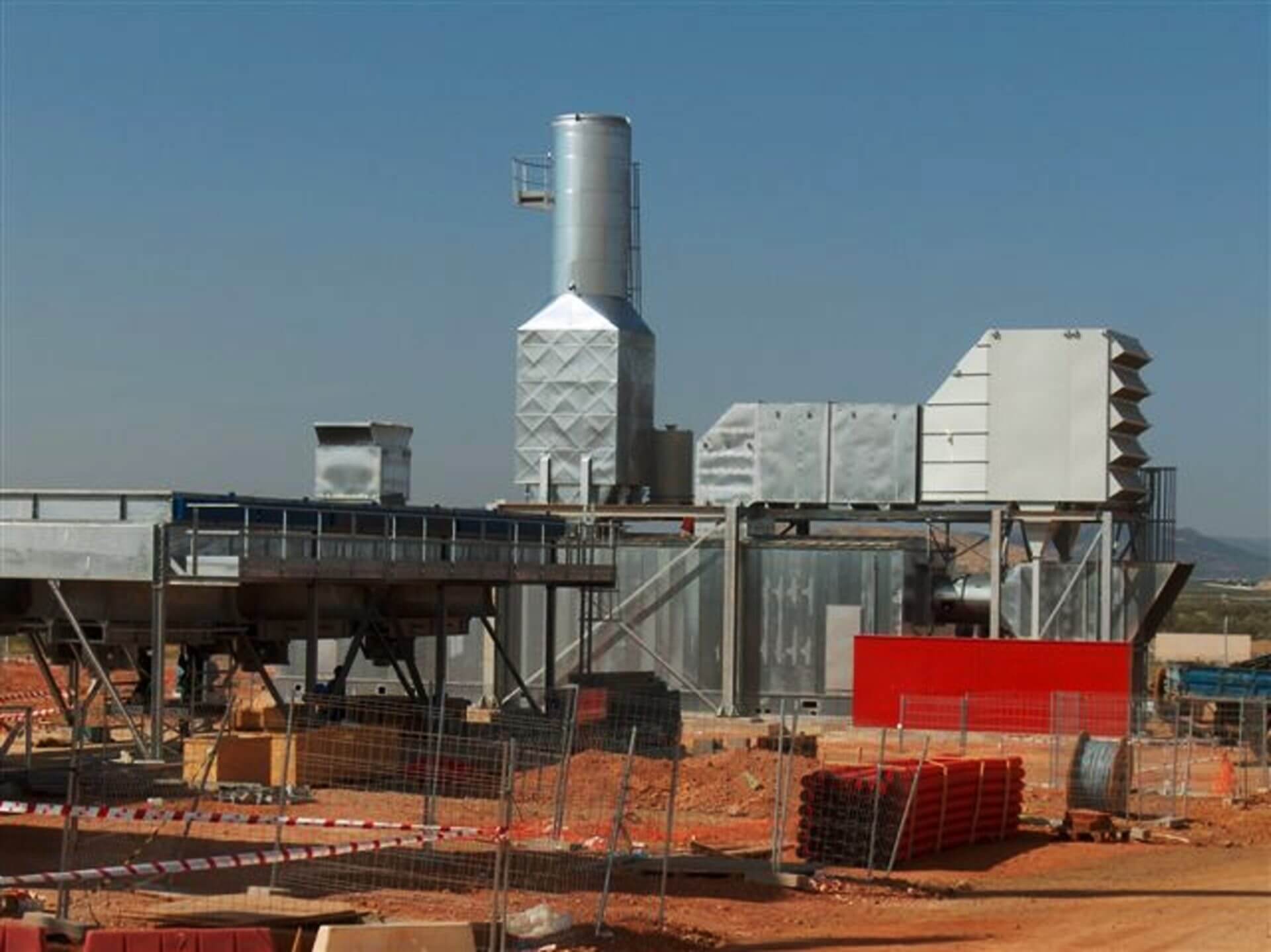 Silencer behind the Gas turbine