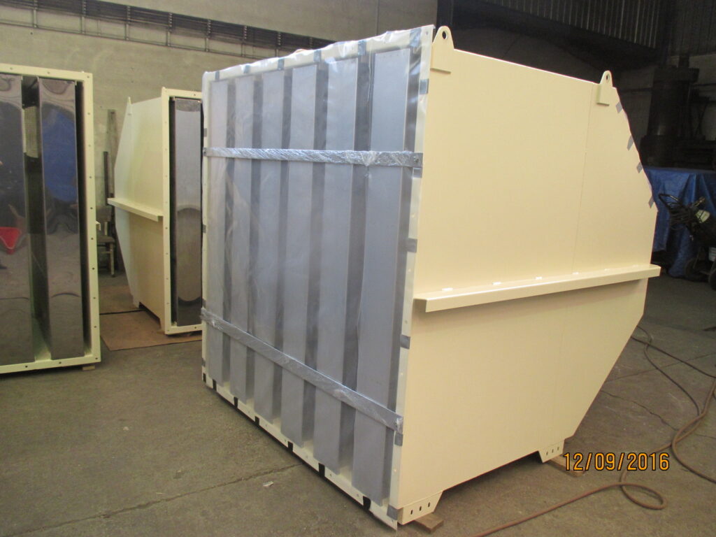 Air Intake silencer of the diesel engine